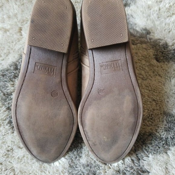 Hot Tomato 9.5w Wide Booties Galway Tan Ankle Boot - Picture 11 of 11